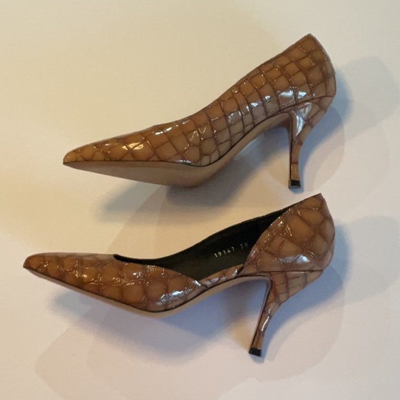 Dries Van Noten like new leather heels in Camel Size 8 (Italian 38) - Picture 5 of 12